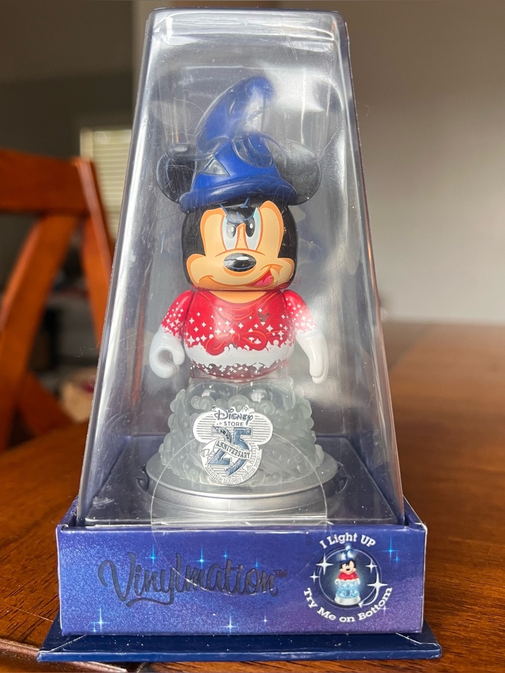 Disney Vinylmation 3" 25th Anniversary Sorcerer Mickey Figurine